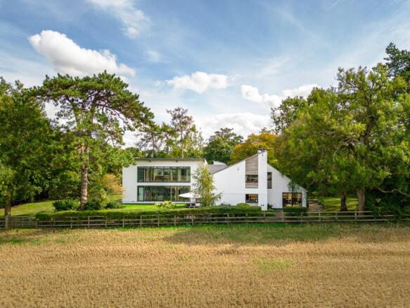 Exterior Rear and adjoining field