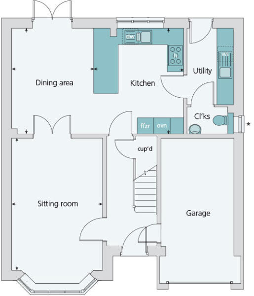 Ground floor plan