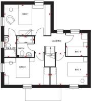 Alderney first floor plan
