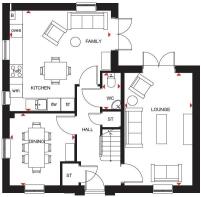 Alderney ground floor plan