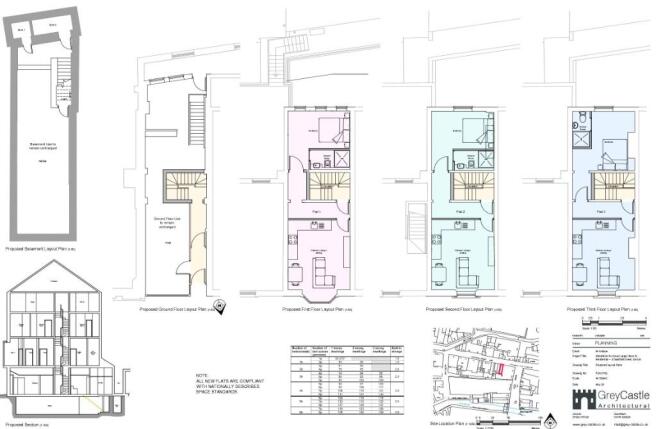 Proposed layout apts