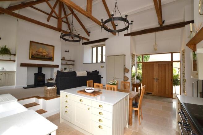 Open plan kitchen/dining room/lounge