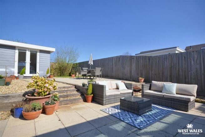 Rear garden