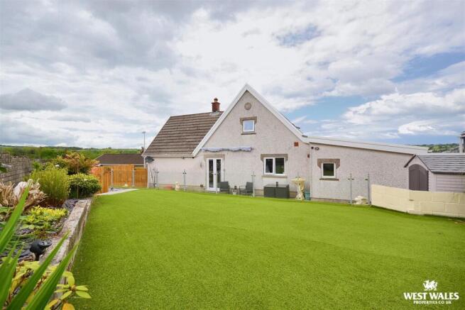 Rear garden