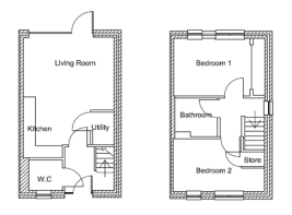 Floor plan - 2 Bed