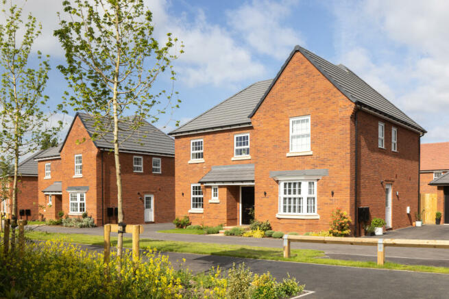 Outside view of The Manning 5 bedroom detached home