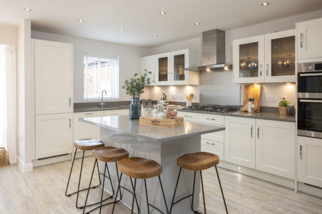 Manning kitchen island Manning Show Home