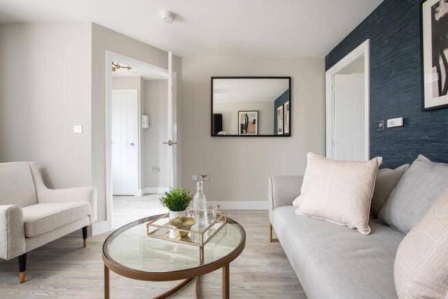 Where the living room overlooks the front of your home