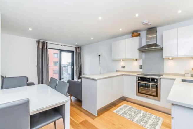 Reception Room and Kitchen