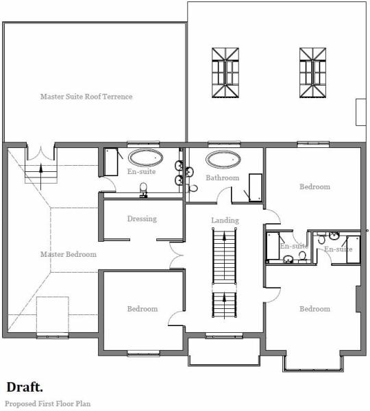 Draft First Floor Plan