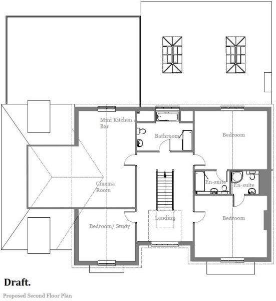 Draft Second Floor Plan