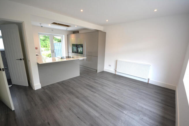 Living/kitchen area