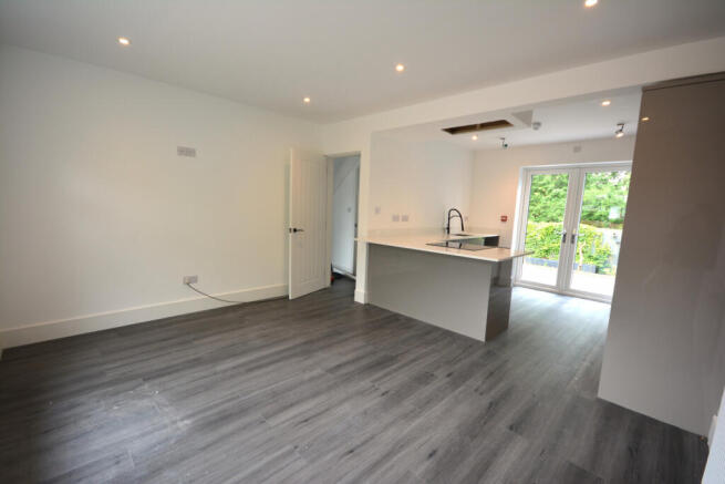 Living/kitchen area