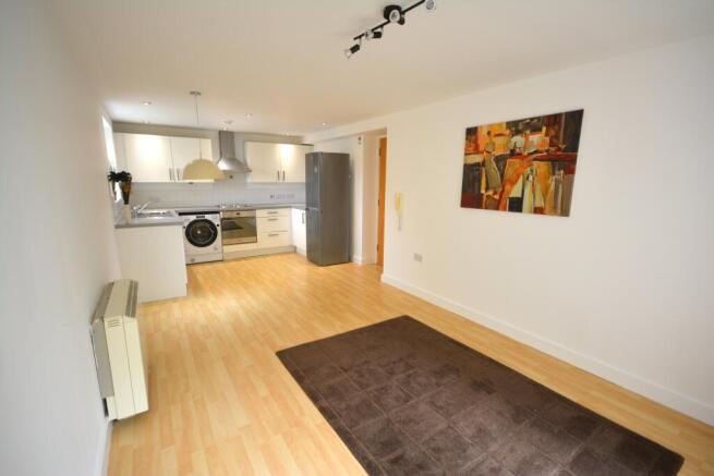 Living/kitchen area