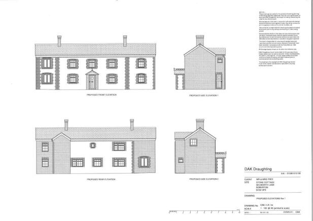 Proposed elevation