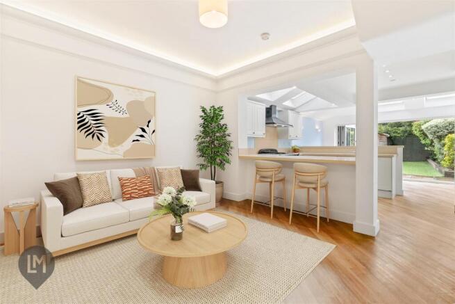 Living/Kitchen/Dining Room