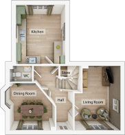 Ground Floor 3D
