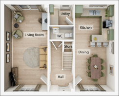 Ground Floor 3D