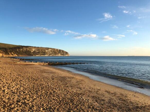 Swanage Beach nearby