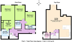 Flat 3 Floor Plan