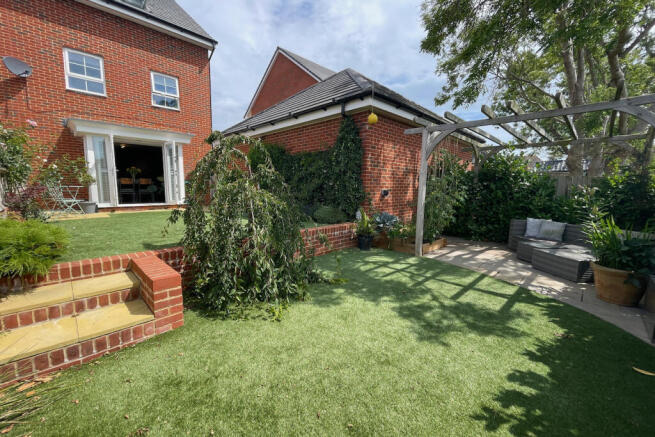 Rear Garden & Property