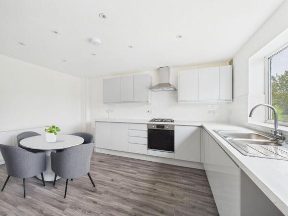 Dining Kitchen (Virtually Furnished)