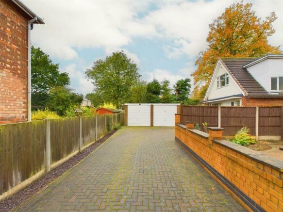 Driveway and Garage