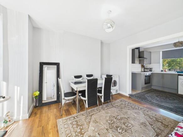 Lounge through to Kitchen