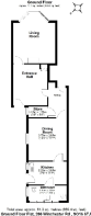Floor Plan Ground Floor Flat 266 Winchester Rd SO1