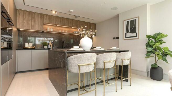 Plot 1 Kitchen