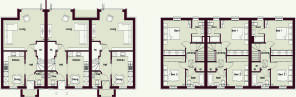 2 Bedroom Floor Plan