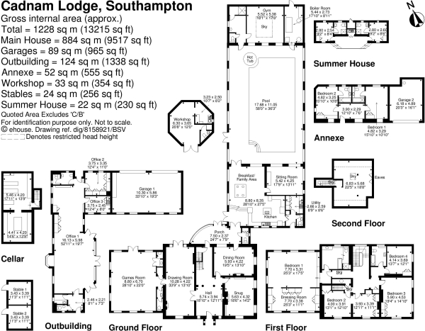 5 bedroom detached house for sale in Cadnam Lane, Cadnam, Southampton ...