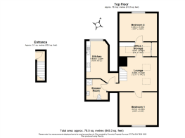 Floor plan - Flat F 55 Toler