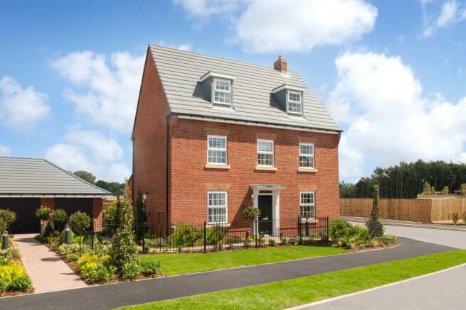 Modern detached show home