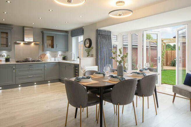 Kitchen in the Holden 4 bedroom home