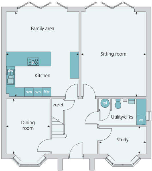 Ground floor plan