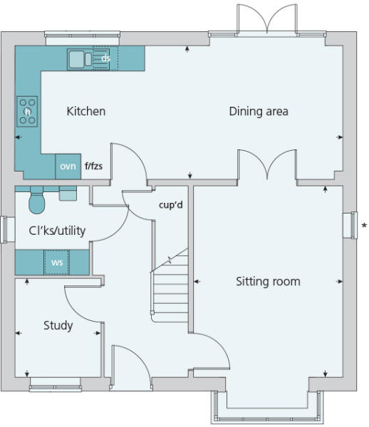 Ground floor plan