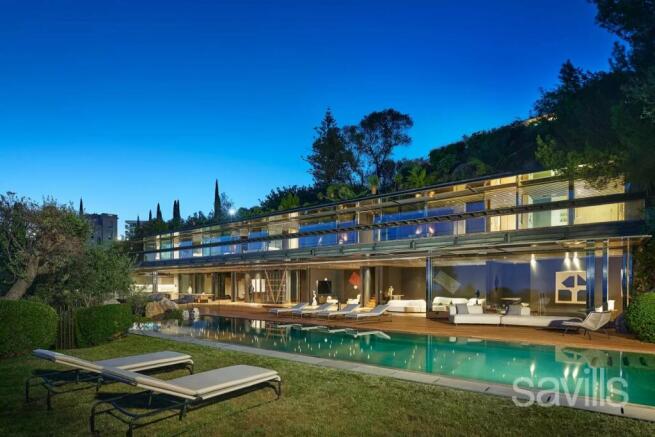 Property with swimming pool