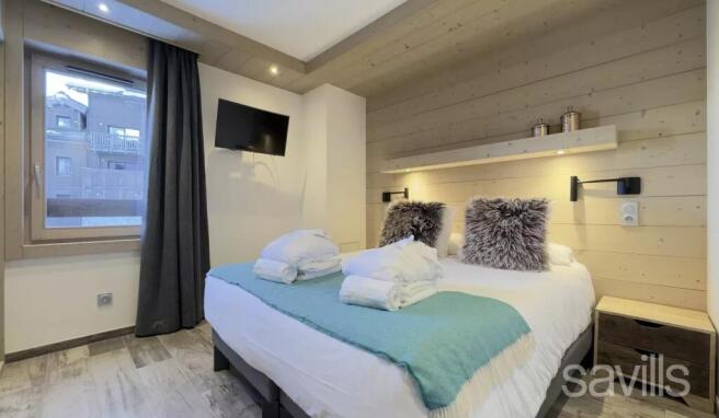 Bedroom apartment Courchevel Moriond
