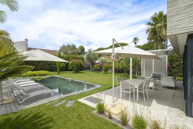 for sale, modern villa with pool n Cap d'Antibes