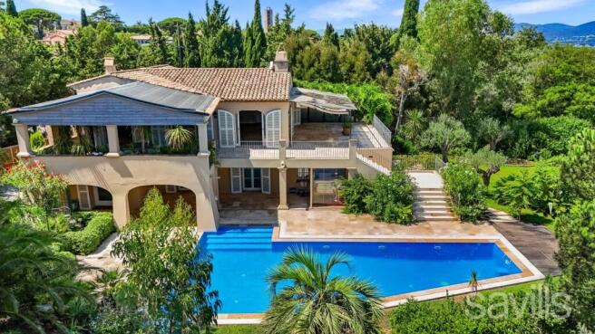 Sea view villa Saint-Tropez