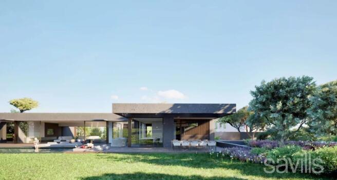 A plot new modern villa for sale Cap d'Antibes