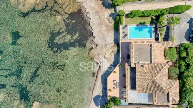 Waterfront villa Sainte-Maxime