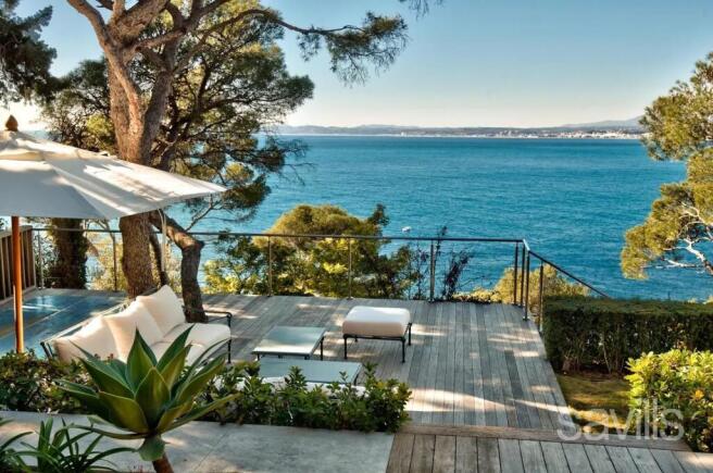 waterfront villa Saint Jean Cap Ferrat