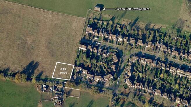 Land next to housing