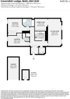 Floor Plan - Apartment 5, Cavendish Lodge, Cave...