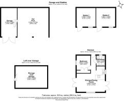 Field Cottage Annexe, Garage Stables Floor Plan.JP