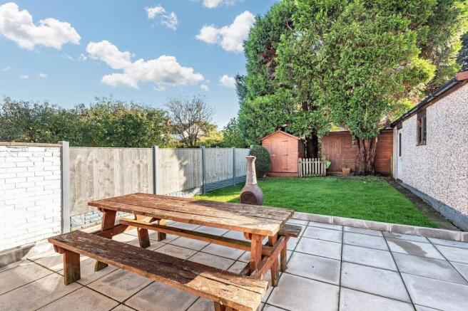 Rear garden