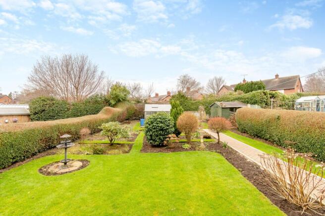 Rear garden