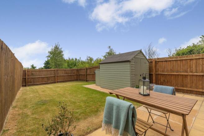 Rear garden